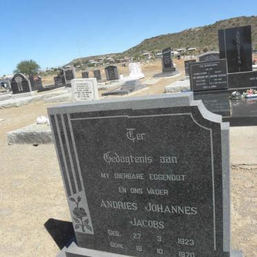 JACOBS Andries Johannes 1923-1970