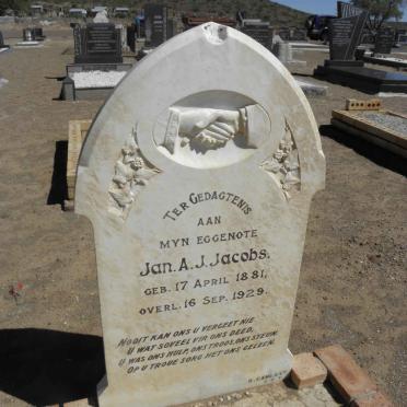 JACOBS Jan A.J. 1881-1929