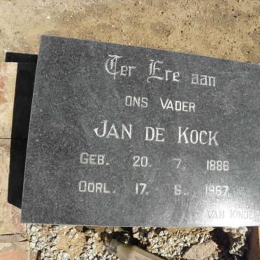 KOCK Jan, de 1886-1967