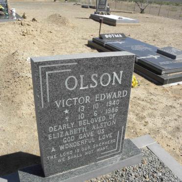 OLSEN Victor Edward 1940-1986