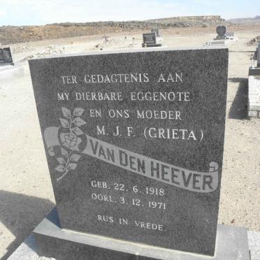 HEEVER M.J.F., van den 1918-1971