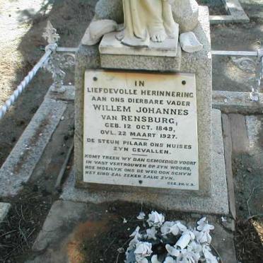 RENSBURG Willem Johannes, van 1849-1927