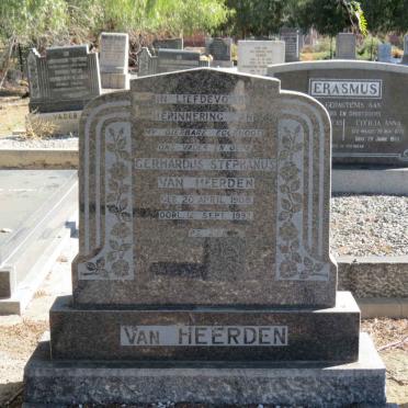 HEERDEN Gerhardus Stephanus, van 1906-1992