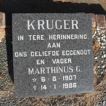 KRUGER Marthinus C. 1907-1986
