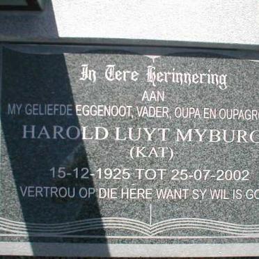 MYBURGH Harold Luyt 1925-2002