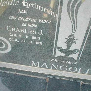 MANGOLD Charles J. 1883-1971 &amp; Susanna E. GOUS 1888-1968