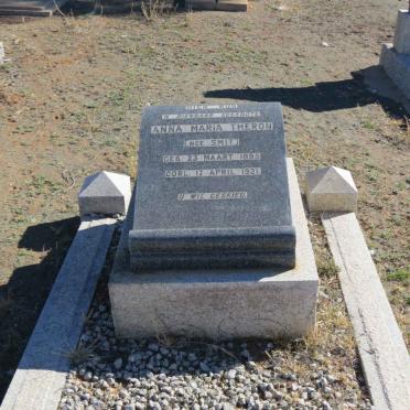 THERON Anna Maria nee SMIT 1895-1921
