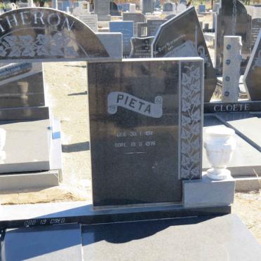 THERON Pieta 1911-1976 &amp; Jaffie 1908-