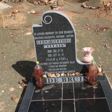 BRUIN Gerna Gerthro, de nee TITIAS 1982-2017