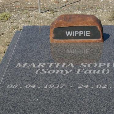 HEERDEN Izak Jacobus, van 1935-  &amp; Martha Sophia 1937-2006