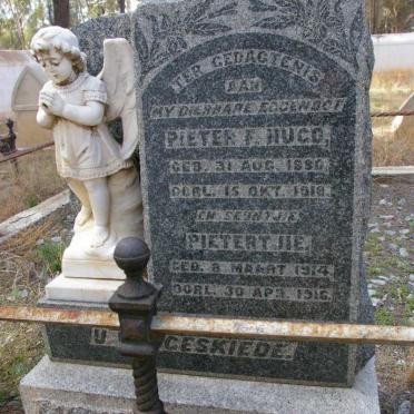 HUGO Pieter F. 1880-1919 :: HUGO Pietertjie 1914-1916