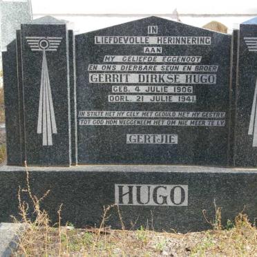 HUGO Gerrit Dirkse 1906-1941