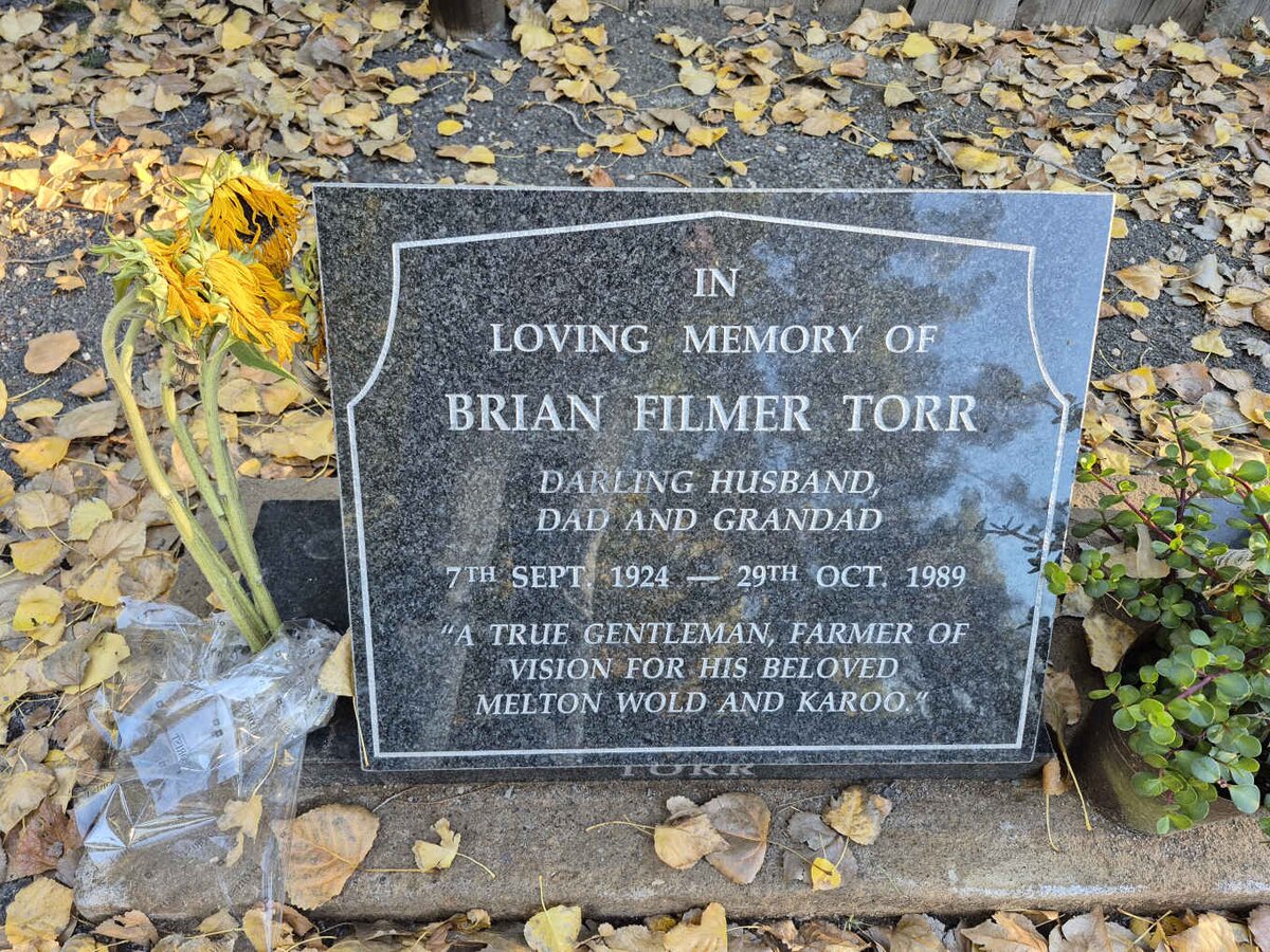 TORR Brian Filmer 1924-1989