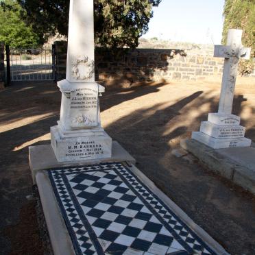 HEERDEN J.L., van 1812-1876 &amp; M.M. BARNARD 1814-1876