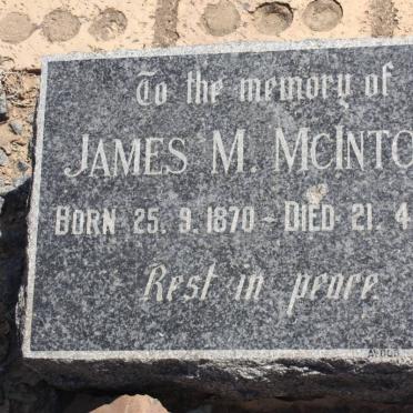 Mc INTOSH James M. 1870-1955