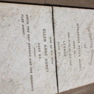 AURET Mynardus Peter &amp; Ellen Anne :: AURET Lennox