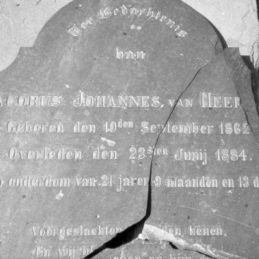 HEERDEN Jacobus Johannes, van 1862-1884