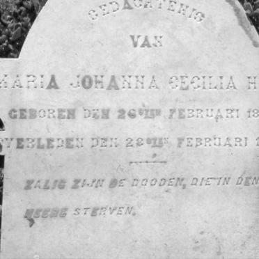 HUGO Maria Johanna Cecilia 1824-1902
