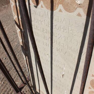 KLERK Heiletje Magdalena, de nee BESTER -1894