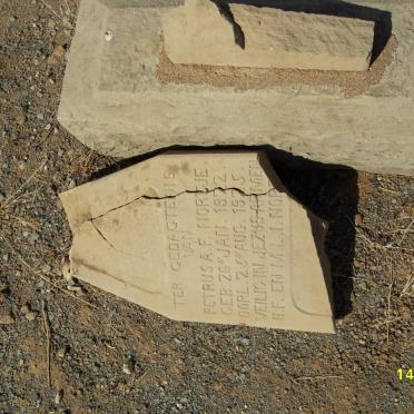 NORTJE Petrus A.F. 1922-1925