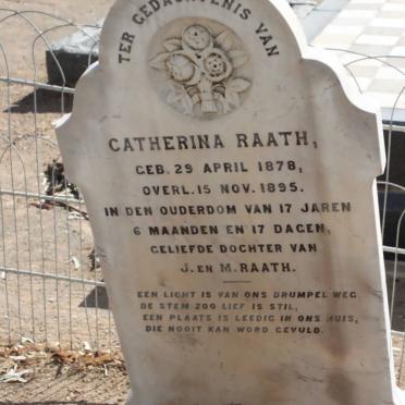 RAATH Catherina 1878-1895