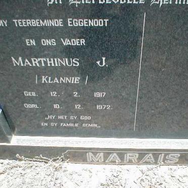 MARAIS Marthinus J. 1917-1972