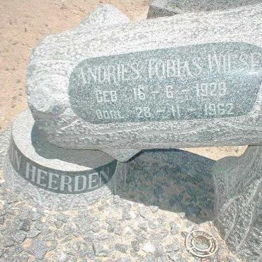 HEERDEN Andries Tobias Wiese, van 1929-1962