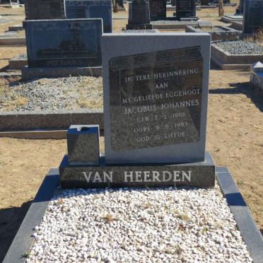 HEERDEN Jacobus Johannes, van 1901-1983