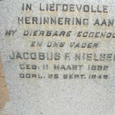 NIELSEN Jacobus F. 1882-1949