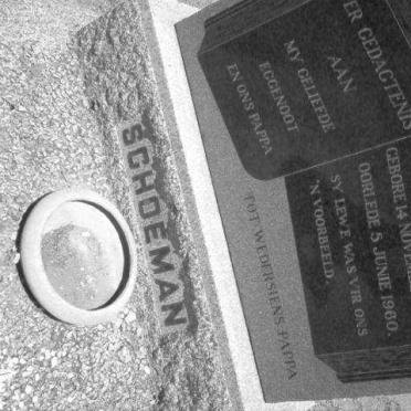 SCHOEMAN Christiaan Jacobus Andreas 1877-1960