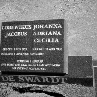 SWART Lodewikus Jacobus, de 1928-1996 &amp; Johanna Adriana Cecilia 1930-