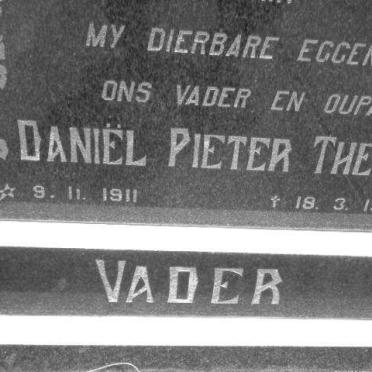 THERON Daniël Pieter 1911-1982