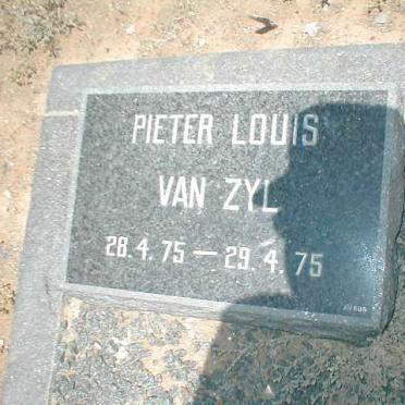 ZYL Pieter Louis, van 1975-1975