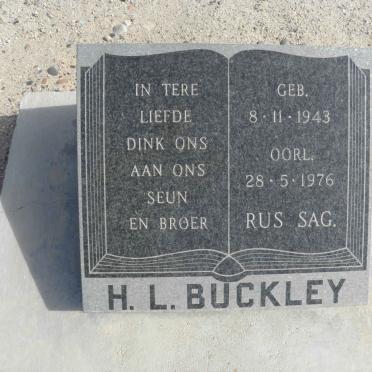 BUCKLEY H.L. 1943-1976