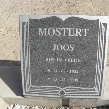 MOSTERT Joos 1932-2008