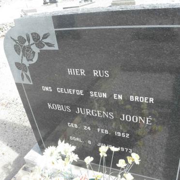 JOONE Kobus Jurgens 1952-1973