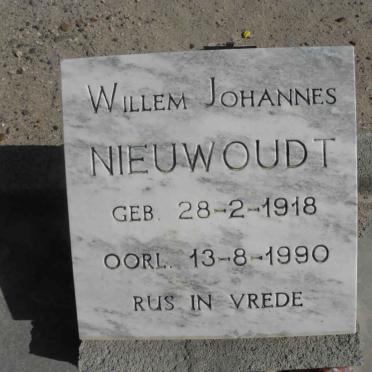 NIEUWOUDT Willem Johannes 1918-1990