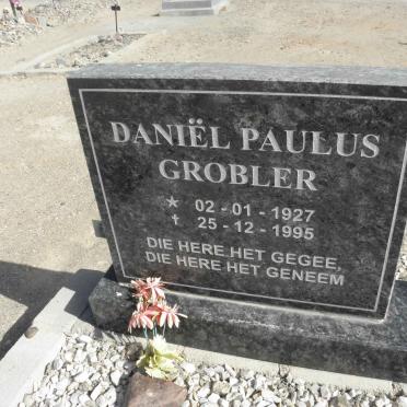 GROBLER Daniel Paulus 1927-1995