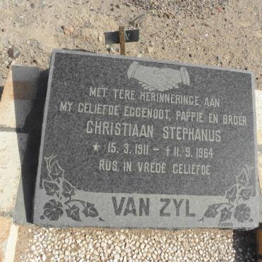 ZYL Christiaan Stephanus, van 1911-1964