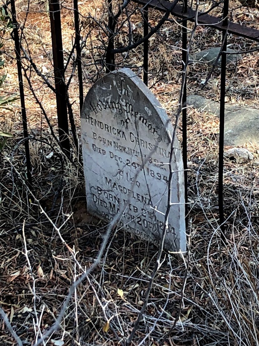 ? Hendricka Christina 1892-1894 :: ? Magdelena 1894-1894