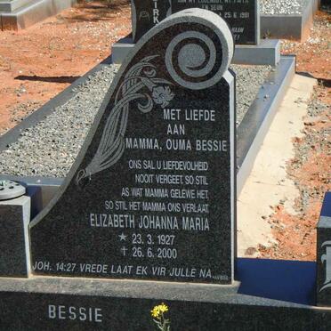 PLOOY Elizabeth Johanna Maria, du 1927-2000