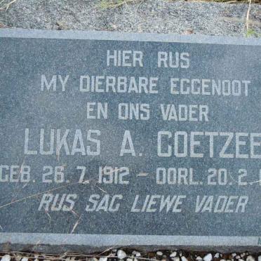 COETZEE Lukas A. 1912-1961