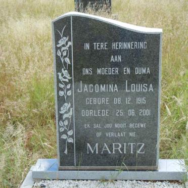 MARITZ Jacomina Louisa 1915-2001