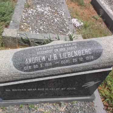 LIEBENBERG Andrew J.B. 1919-1956