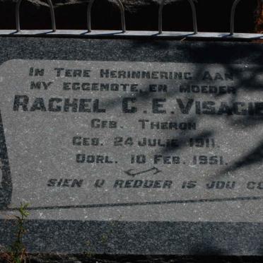 VISAGIE Rachel C.E. 1911-1951