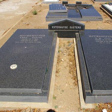 ESTERHUYSE G.M. 1903-1989 :: ESTERHUYSE Anna Aletta 1908-1990