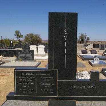 SMIT Frans Nicolaas 1940-1981 &amp; Catharina H.J. 1938-1999