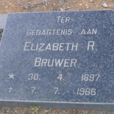 BRUWER Elizabeth R. 1897-1966