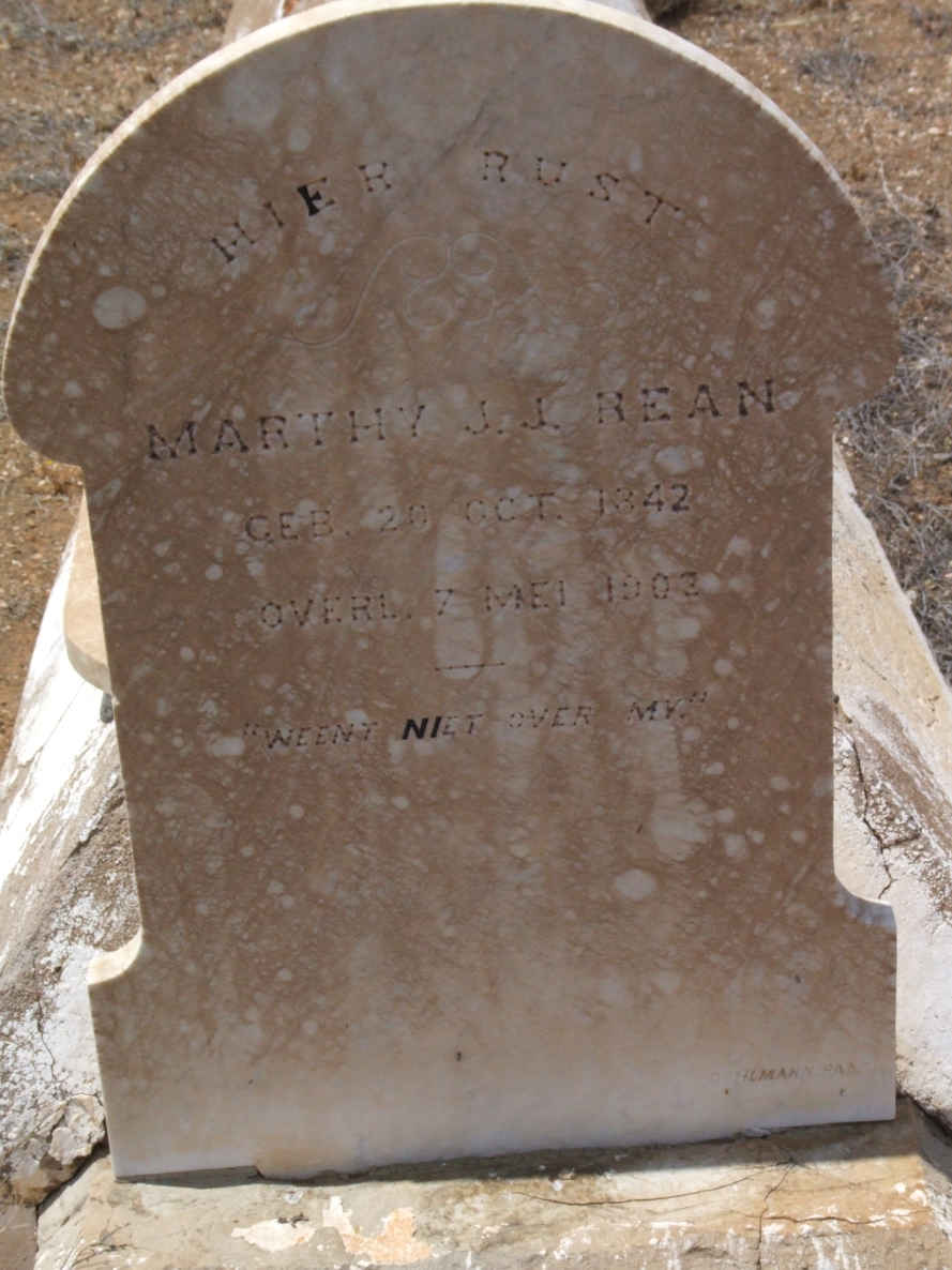 BEAN Marthy J.J. 1842-1903