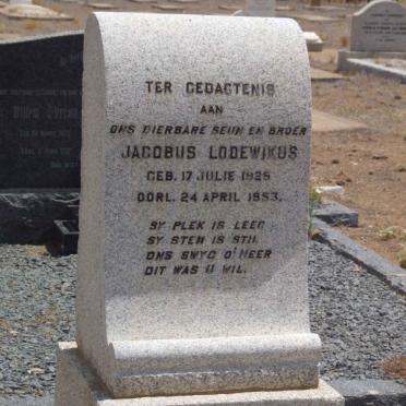 SCHRADER Jacobus Lodewikus 1925-1953